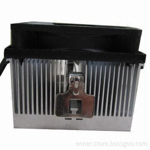 Fan/Aluminum/Extrusion Heatsink/CPU Cooler, Available with Various Surface Treatments